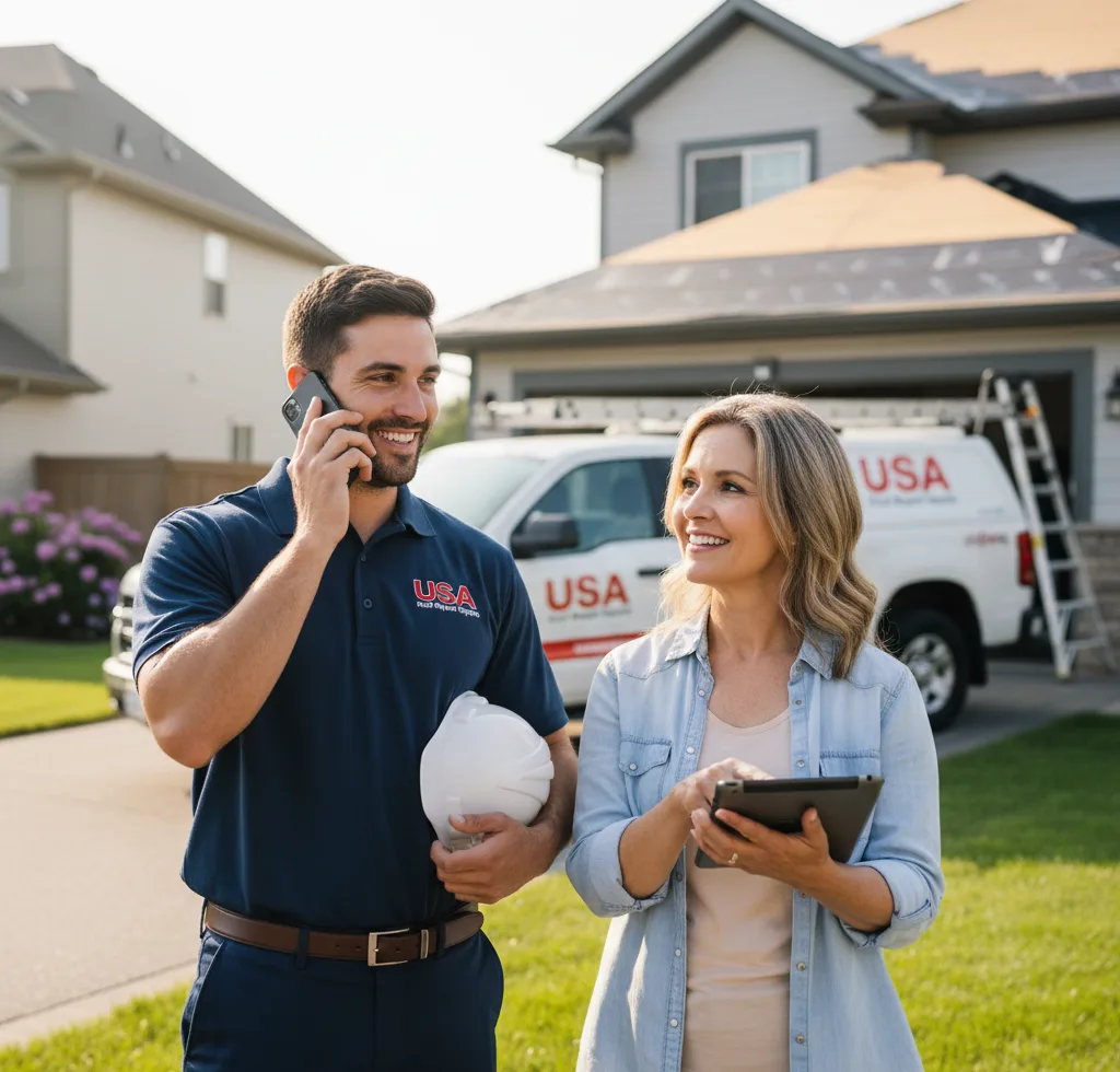 USA Roof Repair Experts customer support in Manchaca